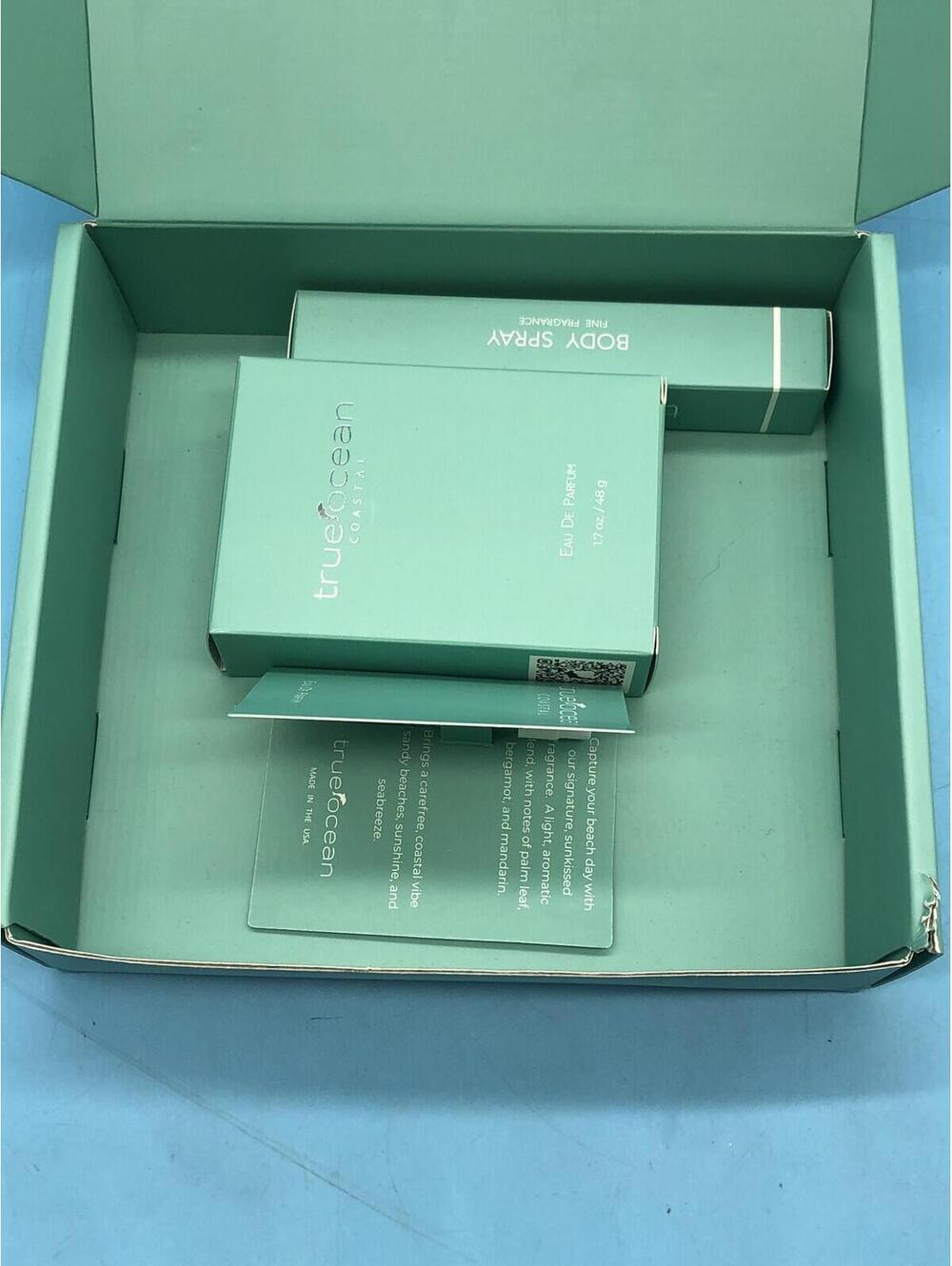 True Ocean Coastal Eau De Parfum 1.7 Oz Gift Set Body Spray Bergamot Citrus - Picture 7 of 16